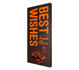 Amul BEST WISHES Dark Chocolate